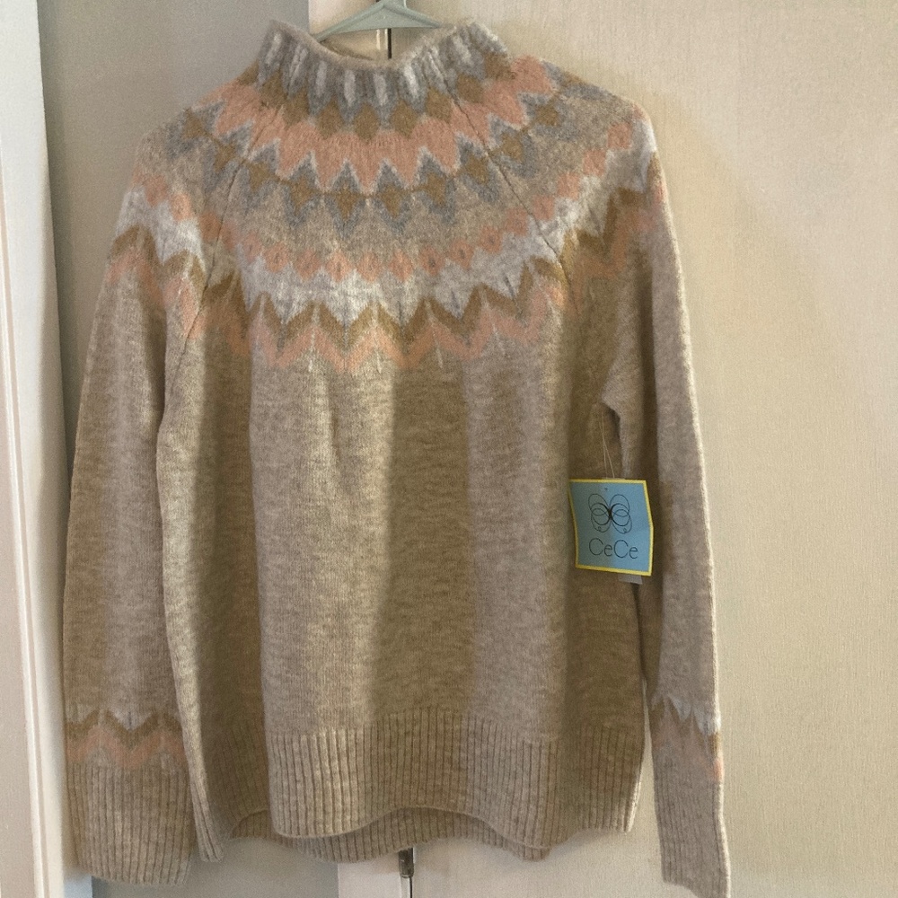 CeCe Super Soft Icelandic Sweater - NWT